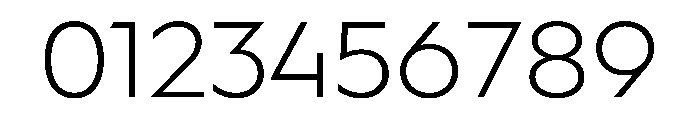 WorkhorseGeometric MicroLight Instance Font OTHER CHARS