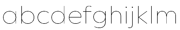 WorkhorseGeometric MicroThin Instance FONT