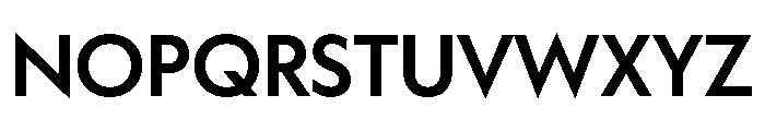 WorkhorseGeometric Semibold Instance Font UPPERCASE