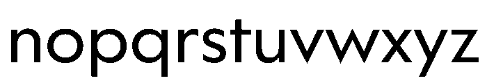 WorkhorseGeometric TextBook Instance Font LOWERCASE
