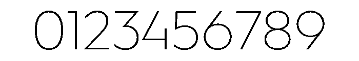 WorkhorseGeometric TextExtraLight Instance Font OTHER CHARS