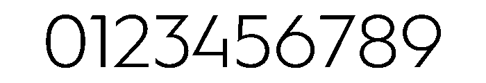 WorkhorseGeometric TextLight Instance Font OTHER CHARS