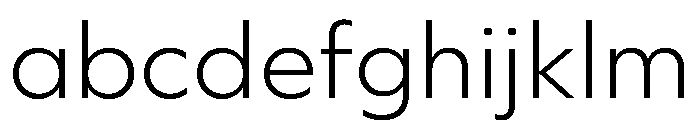 WorkhorseGeometric TextLight Instance FONT