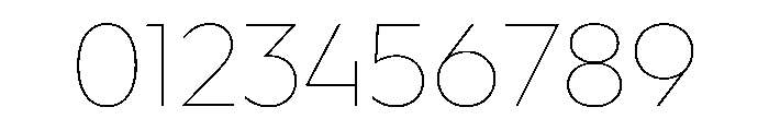 WorkhorseGeometric TextThin Instance Font OTHER CHARS
