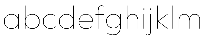 WorkhorseGeometric TextThin Instance FONT