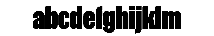 WorkhorseGothic1 Black Instance FONT