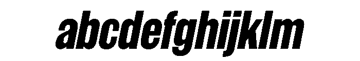 WorkhorseGothic1 BoldOblique Instance FONT