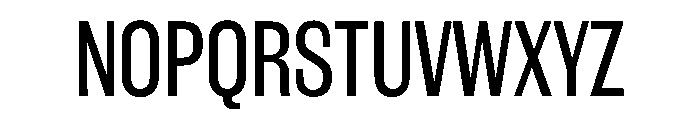 WorkhorseGothic1 Book Instance Font UPPERCASE