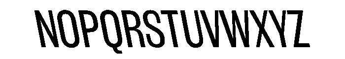WorkhorseGothic1 BookReverse Instance Font UPPERCASE
