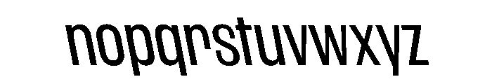 WorkhorseGothic1 BookReverse Instance Font LOWERCASE