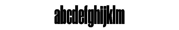 WorkhorseGothic1 CondensedBlack Instance FONT