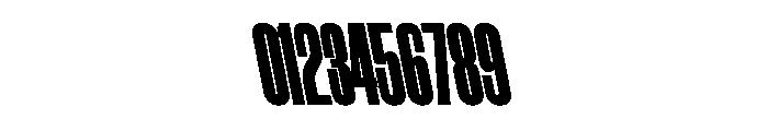 WorkhorseGothic1 CondensedBlackReverse Instance Font OTHER CHARS