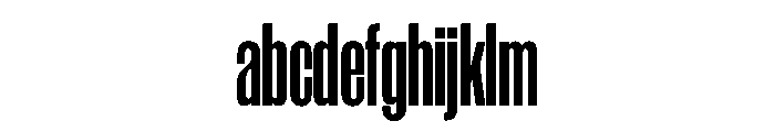 WorkhorseGothic1 CondensedBold Instance FONT