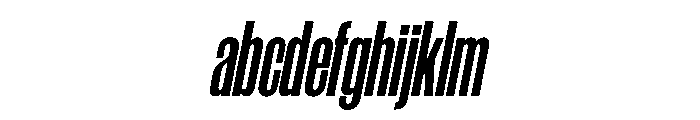 WorkhorseGothic1 CondensedBoldOblique Instance FONT