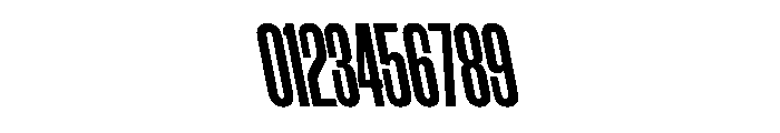 WorkhorseGothic1 CondensedBoldReverse Instance Font OTHER CHARS