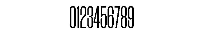 WorkhorseGothic1 CondensedBook Instance Font OTHER CHARS