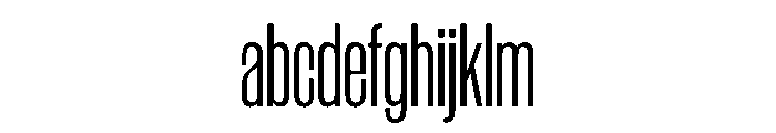 WorkhorseGothic1 CondensedBook Instance FONT