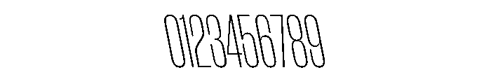 WorkhorseGothic1 CondensedExtraLightReverse Instance Font OTHER CHARS