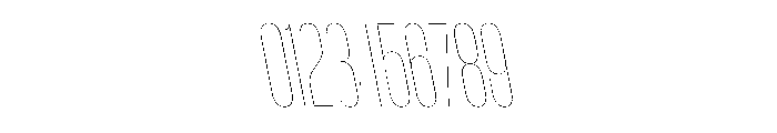 WorkhorseGothic1 CondensedHairlineReverse Instance Font OTHER CHARS