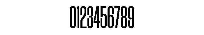 WorkhorseGothic1 CondensedSemibold Instance Font OTHER CHARS