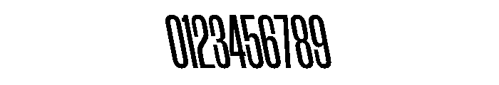 WorkhorseGothic1 CondensedSemiboldReverse Instance Font OTHER CHARS