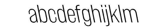 WorkhorseGothic1 ExtraLightReverse Instance FONT