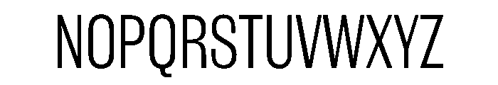 WorkhorseGothic1 Light Instance Font UPPERCASE