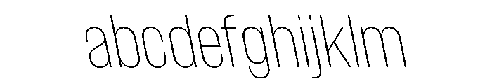WorkhorseGothic1 ThinReverse Instance FONT