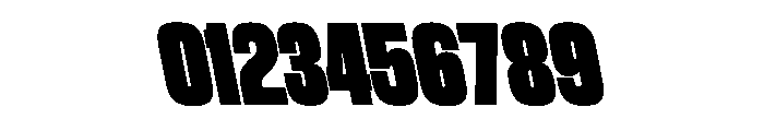 WorkhorseGothic2 BlackReverse Instance Font OTHER CHARS
