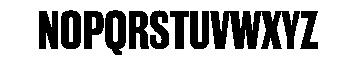 WorkhorseGothic2 Bold Instance Font UPPERCASE