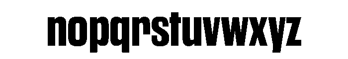 WorkhorseGothic2 Bold Instance Font LOWERCASE