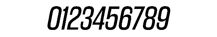 WorkhorseGothic2 BookOblique Instance Font OTHER CHARS