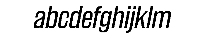 WorkhorseGothic2 BookOblique Instance FONT