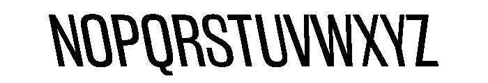 WorkhorseGothic2 BookReverse Instance Font UPPERCASE