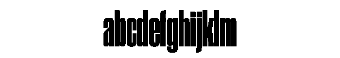 WorkhorseGothic2 CondensedBlack Instance FONT