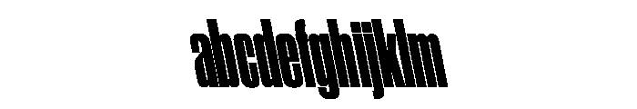 WorkhorseGothic2 CondensedBlackReverse Instance FONT