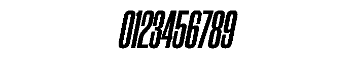 WorkhorseGothic2 CondensedBoldOblique Instance Font OTHER CHARS