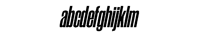 WorkhorseGothic2 CondensedBoldOblique Instance FONT