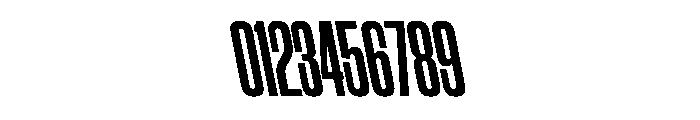 WorkhorseGothic2 CondensedBoldReverse Instance Font OTHER CHARS