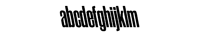WorkhorseGothic2 CondensedBoldReverse Instance FONT