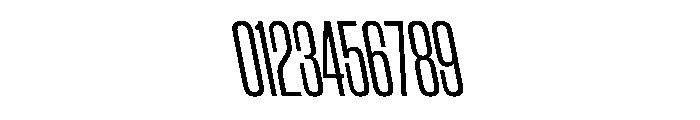 WorkhorseGothic2 CondensedBookReverse Instance Font OTHER CHARS