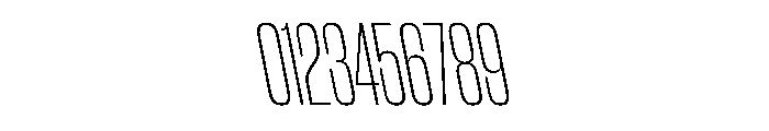 WorkhorseGothic2 CondensedExtraLightReverse Instance Font OTHER CHARS