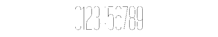 WorkhorseGothic2 CondensedHairline Instance Font OTHER CHARS