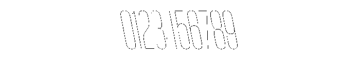 WorkhorseGothic2 CondensedHairlineReverse Instance Font OTHER CHARS
