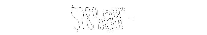 WorkhorseGothic2 CondensedHairlineReverse Instance Font OTHER CHARS