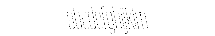 WorkhorseGothic2 CondensedHairlineReverse Instance FONT