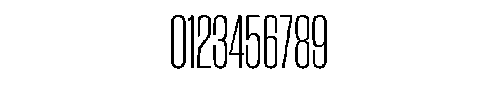 WorkhorseGothic2 CondensedLight Instance Font OTHER CHARS