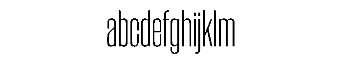 WorkhorseGothic2 CondensedLight Instance FONT