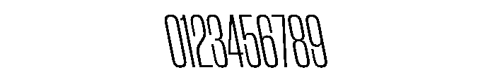 WorkhorseGothic2 CondensedLightReverse Instance Font OTHER CHARS