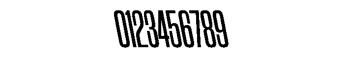 WorkhorseGothic2 CondensedSemiboldReverse Instance Font OTHER CHARS